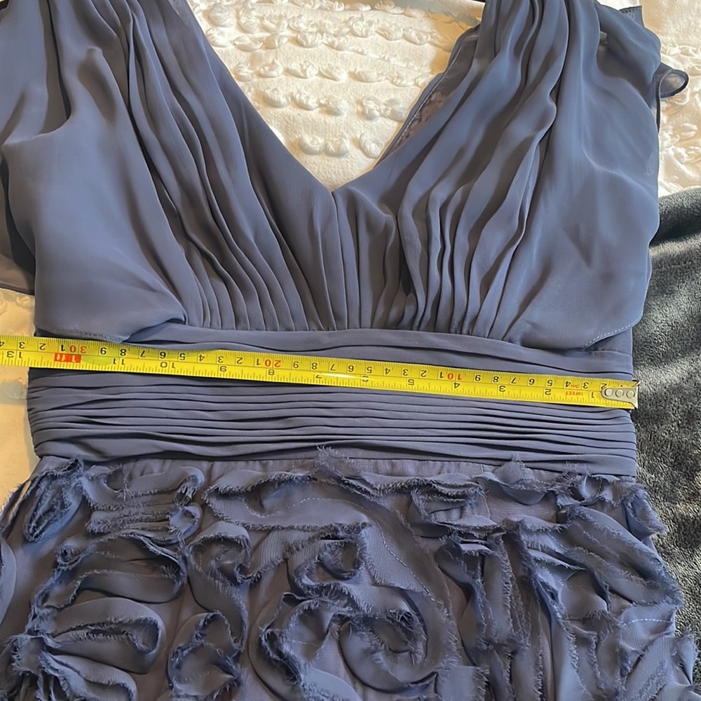 Js Collections, Blueish Periwinkle Flutter Sleeve… - image 7